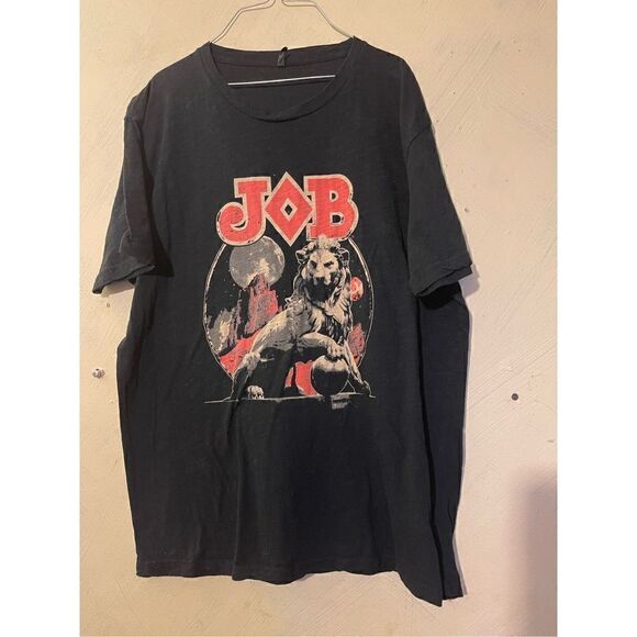 JOB Rolling Papers PROMO Lion Graphic T-Shirt Men Large L short sleeve shirt - Picture 3 of 6